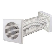 Ventilação Eficaz: Kit Exaustor + Veneziana Ventisol - imagem 1