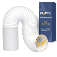 Mangueira de ar condicionado. Ventilação de exaustão portátil com 15 cm de diâmetro, rosca anti-horário e comprimento de até 203 cm. Compatível com LG, Delonghi e muitos outros condicionadores de ar - imagem 1