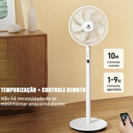 Ventilador de Coluna YG02R 45W 220V com Controle Remoto e Oscilação Silenciosa - imagem 4