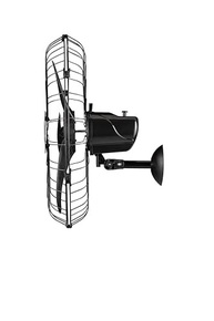 Ventilador Oscilante de Parede 60cm Goar Metal Preto 220V - imagem 4
