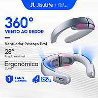 Ventilador de Pescoço JISULIFE Pro1: Refresque-se! - imagem 1