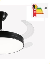Ventilador de Teto Plafon LED Opus Air Lite Retrátil com Controle Remoto – 60W, 3 Temperaturas de Luz, Bivolt, Silencioso - imagem 5