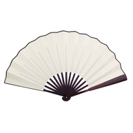Leque Dobrável Decorativo 25,4 cm Madeira Artesanal - Ventilador Portátil para Casamento e Decoração de Ambientes - imagem 1
