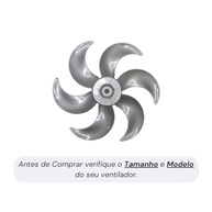 Hélice 6 Pás 40cm para Ventilador Cadence Eros Supreme Turbo - Substitua com Qualidade - imagem 4