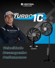 Ventisol Ventilador Coluna Turbo 10P 40 cm – Potência e Silêncio para Qualquer Ambiente - imagem 5