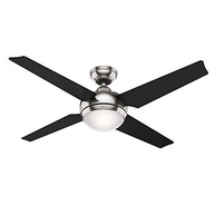 Ventilador de Teto Hunter Fan Sonic Preto 4 Pás com Luminária Integrada 220V - imagem 2