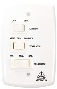 Ventilador de Teto New Light Globo Pera 3 Pás com Iluminação - Silencioso e Moderno - imagem 4