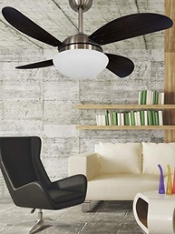 Ventilador de Teto Bronze 4 Pás Volare VR42 Fly Tabaco 220V – Moderno, Silencioso e Econômico - imagem 4