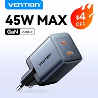 Vention 45W GaN: Carregador Turbo para Seu Celular - imagem 1
