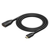 Adaptador Mini HDMI para HDMI Vention 1m: Conecte e Amplie Sua Tela com Qualidade - imagem 3