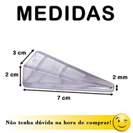 Aparador de Porta Flexível com 6 Unidades - Calço e Trava Protetor Contra Vento - imagem 3