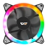 Ventoinha RGB 120mm Darkflash DR11 7S: Silêncio e Cores! - imagem 1