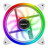 Ventoinha RGB Alseye CR120: Ilumine Seu PC! - imagem 1