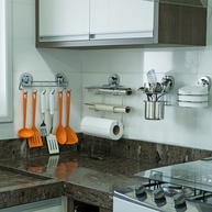 Suporte Triplo Cozinha: Organize com Ventosa! - imagem 2