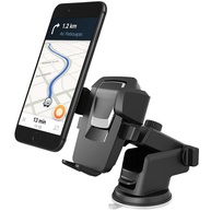 Suporte de Celular para Carro Premium: Ventosa Forte, Trava Automática e Rotação 360° para Painel e Vidro - imagem 1