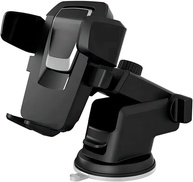 Suporte Celular Veicular Premium 360°: Ventosa Forte para Painel e Parabrisa - Fixação Segura Anti-Queda para GPS e Waze - imagem 1