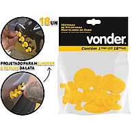 Ventosas para Martelinho de Ouro: Kit 18 Peças Vonder - imagem 1