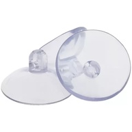 Ventosinhas de Silicone Transparente para Vidro – 100 Unidades - imagem 1