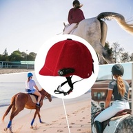 Capacete de Equitação Leve e Elegante para Verão | Conforto e Estilo para Cavaleiros - imagem 3