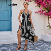Vestido Lovito Estampado: Seu Look Boho de Verão - imagem 2