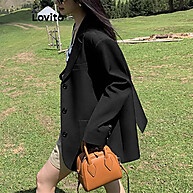 Blazer Casual Feminino com Laço nas Costas - Lovito Verão - imagem 2