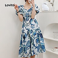 Vestido Floral Lovito: Elegância Casual para o Verão - imagem 2