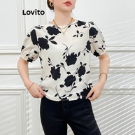Blusa Floral Lovito: Estilo Casual para o Verão - imagem 2