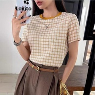 Blusa Gingham Lovito: Estilo Casual para o Verão! - imagem 2