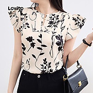 Blusa Floral Plissada Lovito: Estilo e Conforto para o Verão - imagem 2