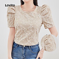 Blusa Jacquard Lovito: Elegância para o Verão - imagem 2