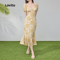 Vestido Amarelo Tribal: Elegância para o Verão! - imagem 2