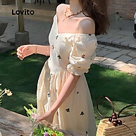 Vestido Lovito Off White: Elegância para o Verão - imagem 2