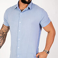 Camisa Linho Masculina Slim: Estilo para o Verão! - imagem 2