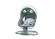 Mastela Cadeira Infantil Techno Verde com Balanço Automático, Música e Timer - Até 18kg - imagem 1
