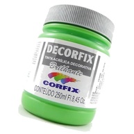 Tinta Acrí­lica Brilhante 250ml DECORFIX - Verde Folha - 334 - imagem 3