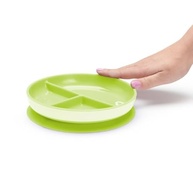 Prato com Ventosa Verde Munchkin - Segurança e Diversão na Alimentação Infantil - imagem 4