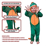 Fantasia Dinossauro Infantil: Aventura Verde! - imagem 2