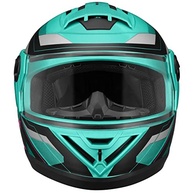 Capacete Fechado Pro Tork Evolution 788 G8 Evo Fosco Verde Turquesa - Pink Tam. 56: Segurança e Estilo para Sua Pilotagem - imagem 4