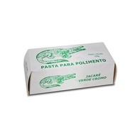 Pasta Abrasiva Jacaré Verde Cromo: Brilho Espelhado e Acabamento Perfeito - imagem 2