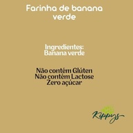 Farinha de Banana Verde "Biomassa" - 250g - imagem 2