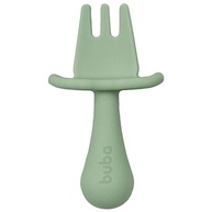 Kit Talheres de Silicone Seguro para Bebês - Buba Verde - imagem 5