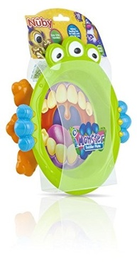 Pratinho Monstro Verde Nuby - Diversão e Segurança na Alimentação do Bebê - imagem 2
