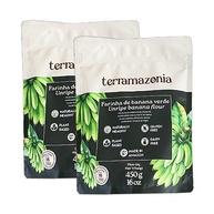 Kit 2X: Farinha de Banana Verde Sem Glúten Terramazonia 450g - imagem 2