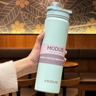 Garrafa Térmica Inox 750ML MODUS - Isolamento a Vácuo, Esportiva e Ecológica (Verde) - imagem 3