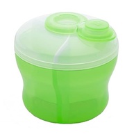 Munchkin Porta Leite Verde - Organizador Moderno com 3 Divisões para Leite em Pó - imagem 4