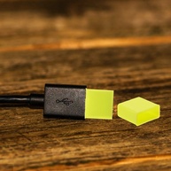 Protetor de Porta USB: Capa Anti-Poeira em Silicone Verde - imagem 4