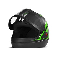 Capacete Fechado Pro Tork Super Sport 2019 Fosco Verde - Segurança e Estilo para Sua Moto (Tam. 60) - imagem 4