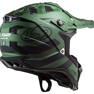 Capacete LS2 MX-Off Road Subverter Evo Verde Militar Fosco - Segurança e Estilo para suas Aventuras - imagem 5