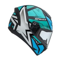 Capacete Peels Spike 2 1ST Verde Água Brilhante: Segurança e Estilo para Você! - imagem 2