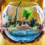40 Mini Sapos Verdes de Resina | Decore e Artesane com Estatuetas Fofas - imagem 3